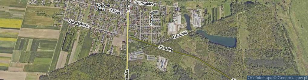 Zdjęcie satelitarne Jagodowa ul.